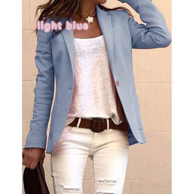 Damen Blazer Slim Fit Elegant Revers