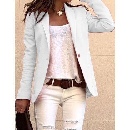 Damen Blazer Slim Fit Elegant Revers