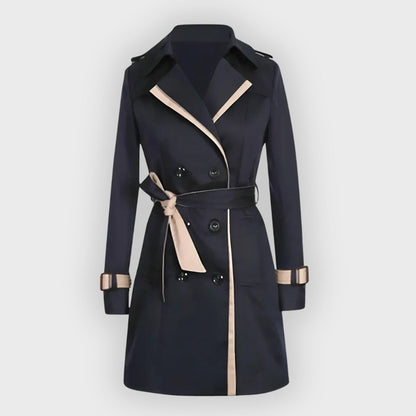 Lange Damenmantel Elegant Trenchcoat