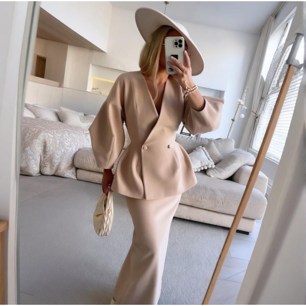 Elegante Damenkleider Mit Peplum Effekt