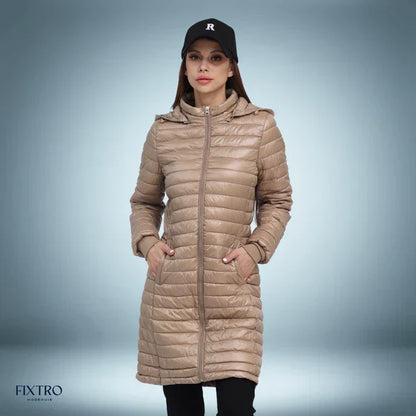 Modischer Daunenparka Winter