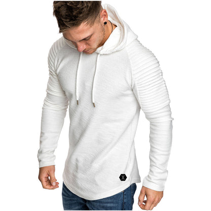 Herren Kapuzenpullover Modern Struktur Design