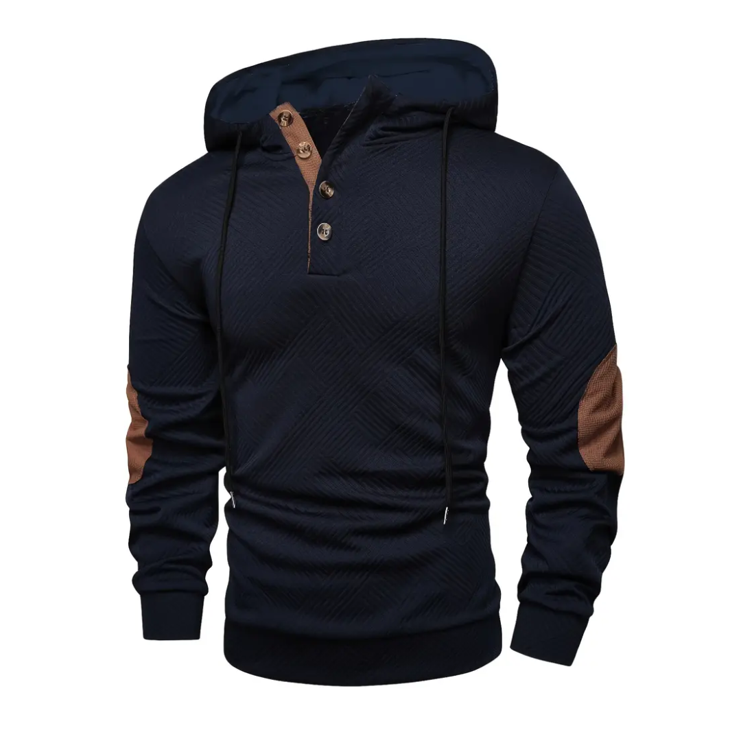 Praktischer Herren Hoodie mit Stretch für Outdoor