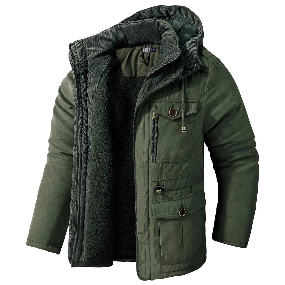 Herren Thermojacke Warm Fleece Isolierung