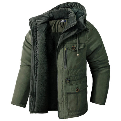 Herren Thermojacke Warm Fleece Isolierung