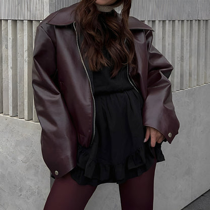 Frauen Streetcoat Modern Lässig