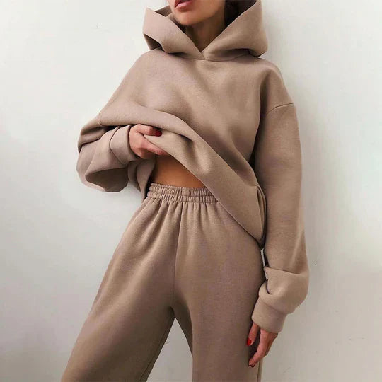 Damen Jogginganzug Bequem Sportlich
