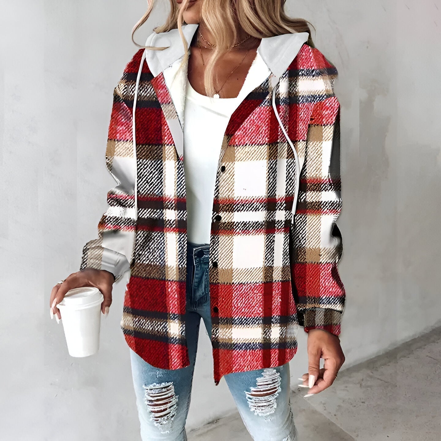 Praktische Outdoor-Jacke Bequem - IdealeKleiden