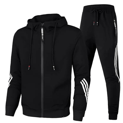 Sportanzug Set Herren Freizeit Trainingsbekleidung