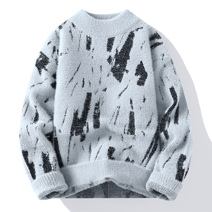 Damian Stylischer Fleece Pullover Herren