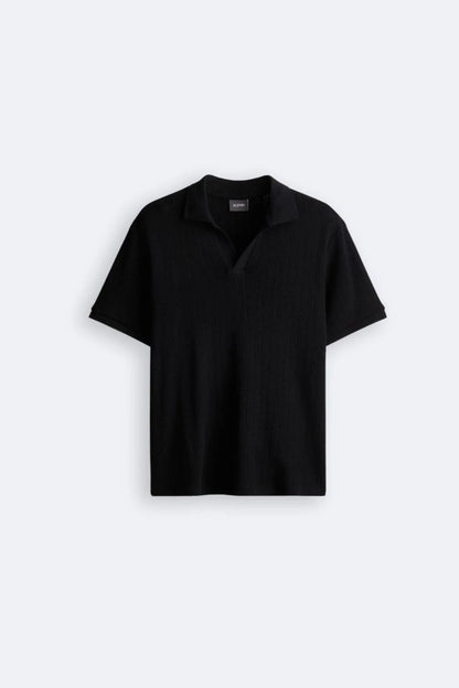 Herren Strickpolohemd Elegantes Design