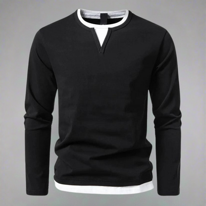 Stylische Herren-Pullover Langarm Modern