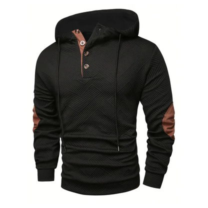 Praktischer Herren Hoodie mit Stretch für Outdoor