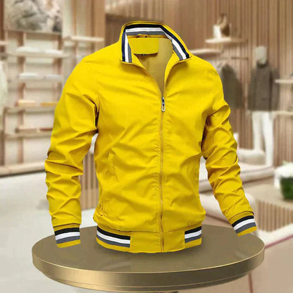 Herren Übergangsjacke Reißverschluss Modern