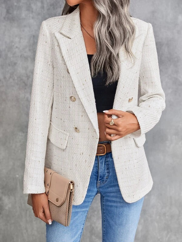 Eleganter Damenblazer mit Doppelknöpfen
