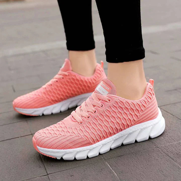 Damen Sneaker Bequem Memory Schaum