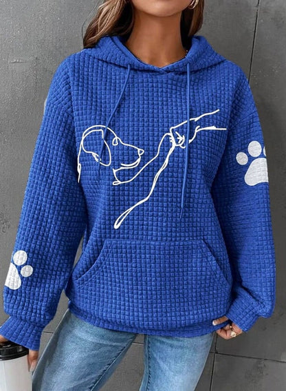 Bequemer Damen Pullover Kapuze Warm - IdealeKleiden