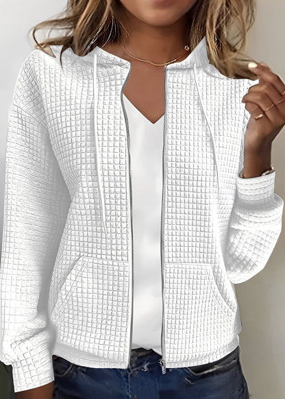 Modischer Cardigan Frauen Kapuze Taschen