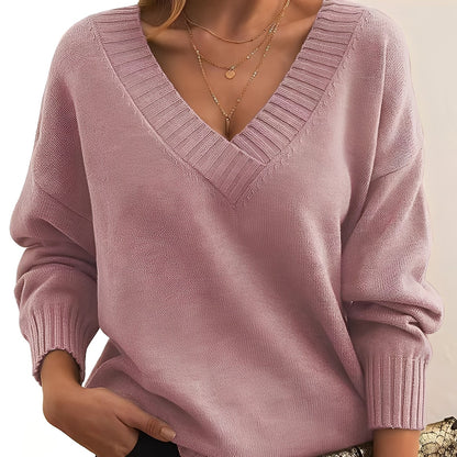 Damen Kaschmir Pullover Weich und Warm