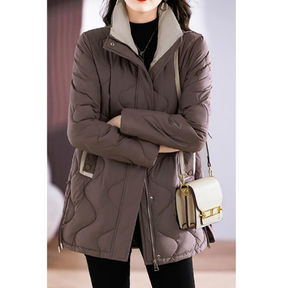 Damen Winterjacke LangÄrmelig Warm