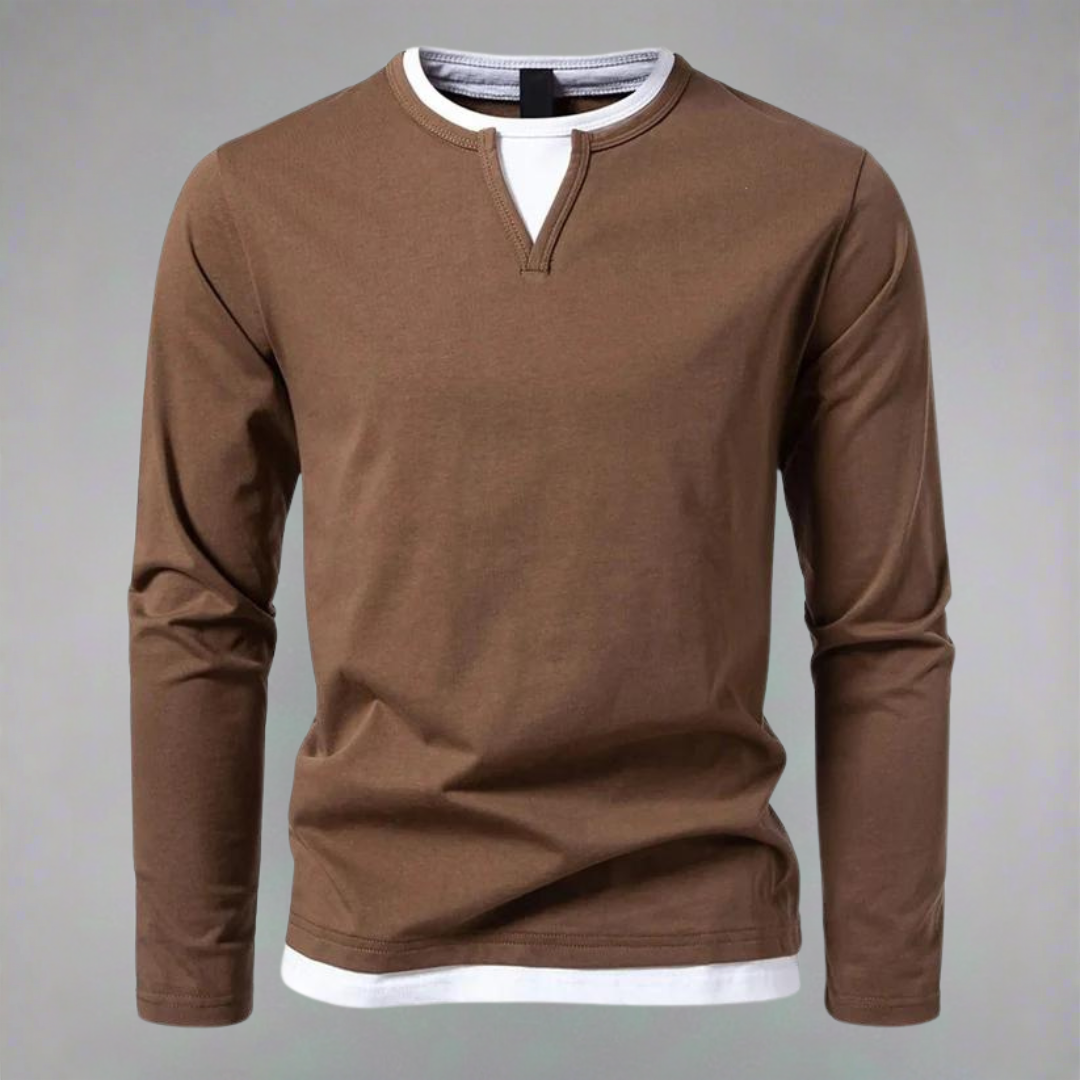 Stylische Herren-Pullover Langarm Modern