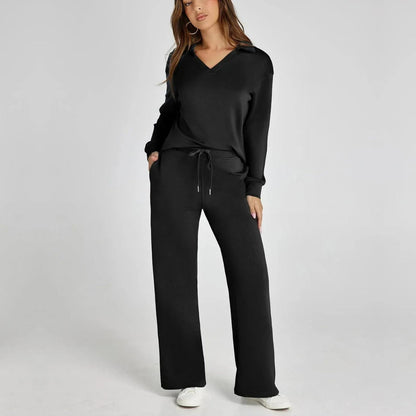 Damen Loungewear Set mit Bequemen Hosen