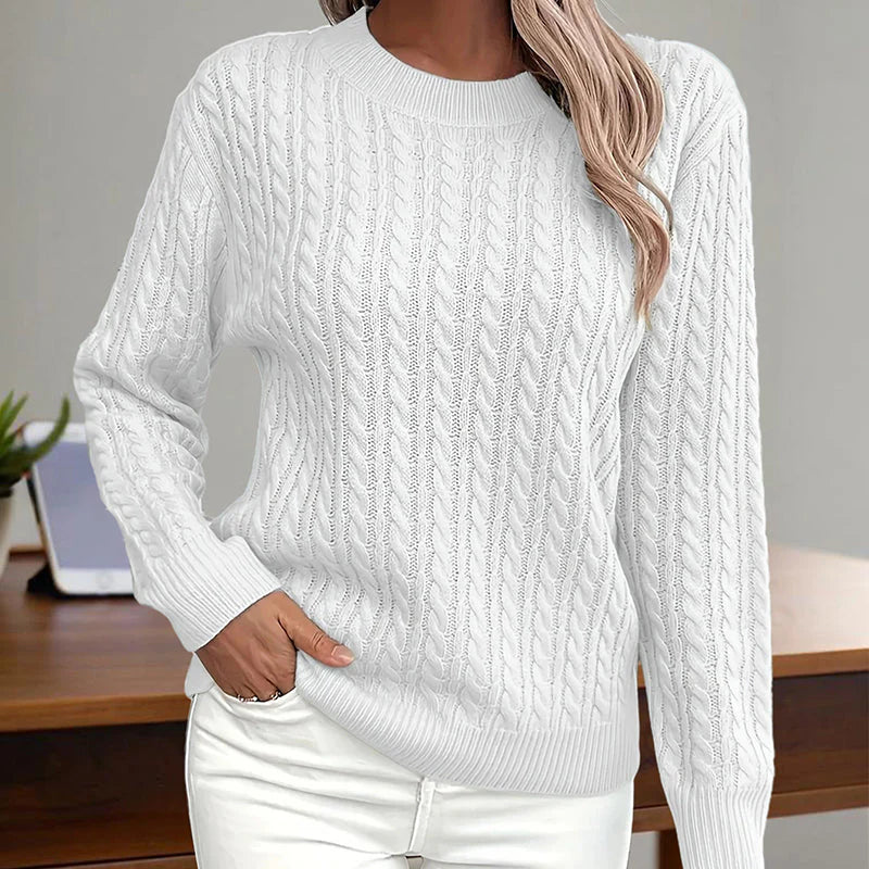 Stylischer Damen Pullover mit Struktur
