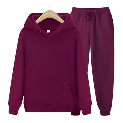 Bequemes Unisex Hoodie Set