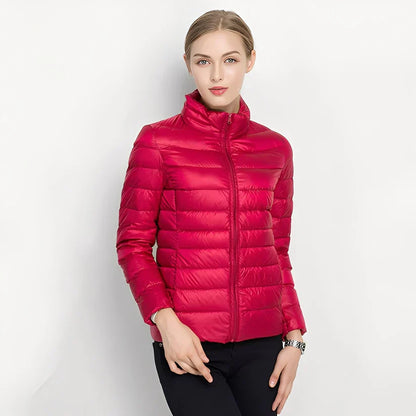 Damen Steppjacke Slim Fit Warm