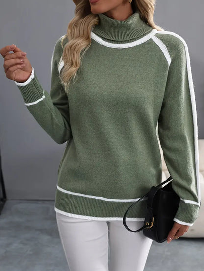 Damen Rollkragenpullover Warm & Bequem