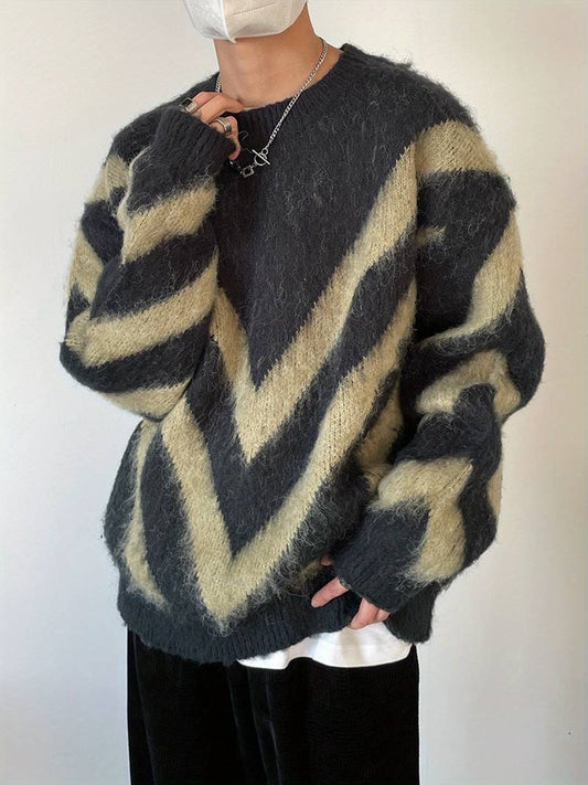Moderner Herren Pullover Casual Style - IdealeKleiden