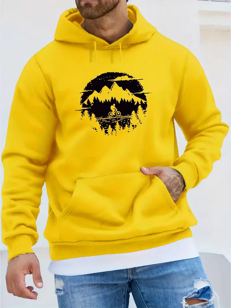 Cooler Biker-Hoodie Herren Streetwear Design - IdealeKleiden