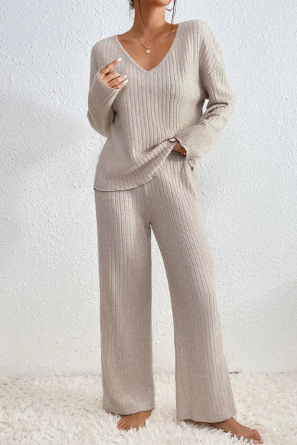 Damen Lounge Set 2-teilig Baumwolle