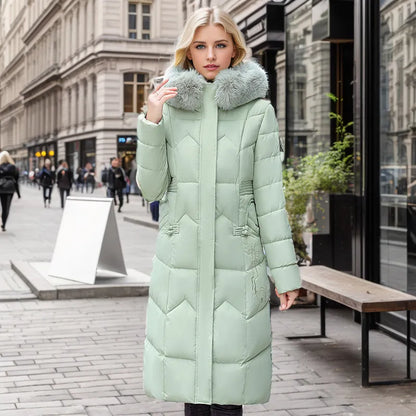 Elegante Winterjacke Lang Damen