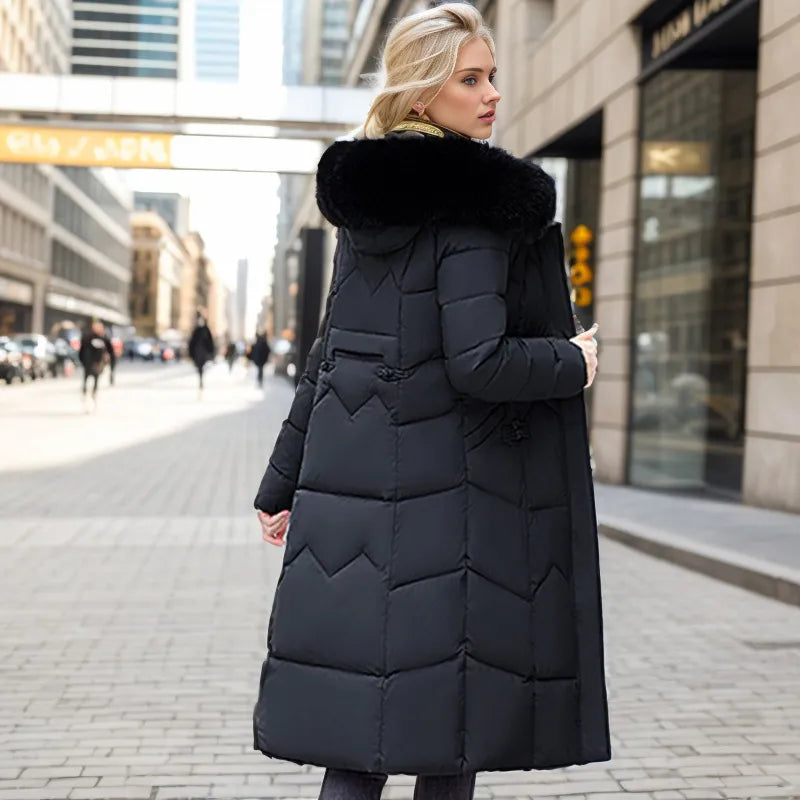 Elegante Winterjacke Lang Damen