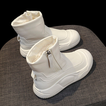 Damen Stiefel Hochzeit Schuhe Komfort Heel - IdealeKleiden