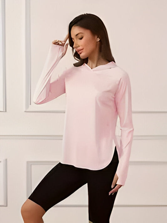 Frauen Sonnenschutz Hoodie Leicht - IdealeKleiden