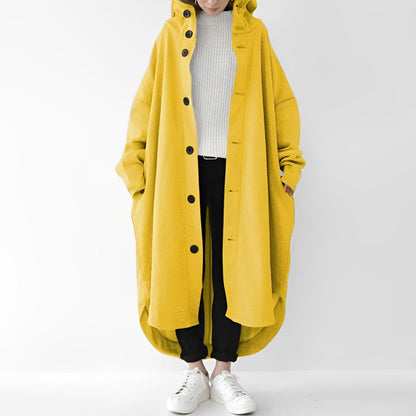 Praktischer Damen-Trenchcoat Lang