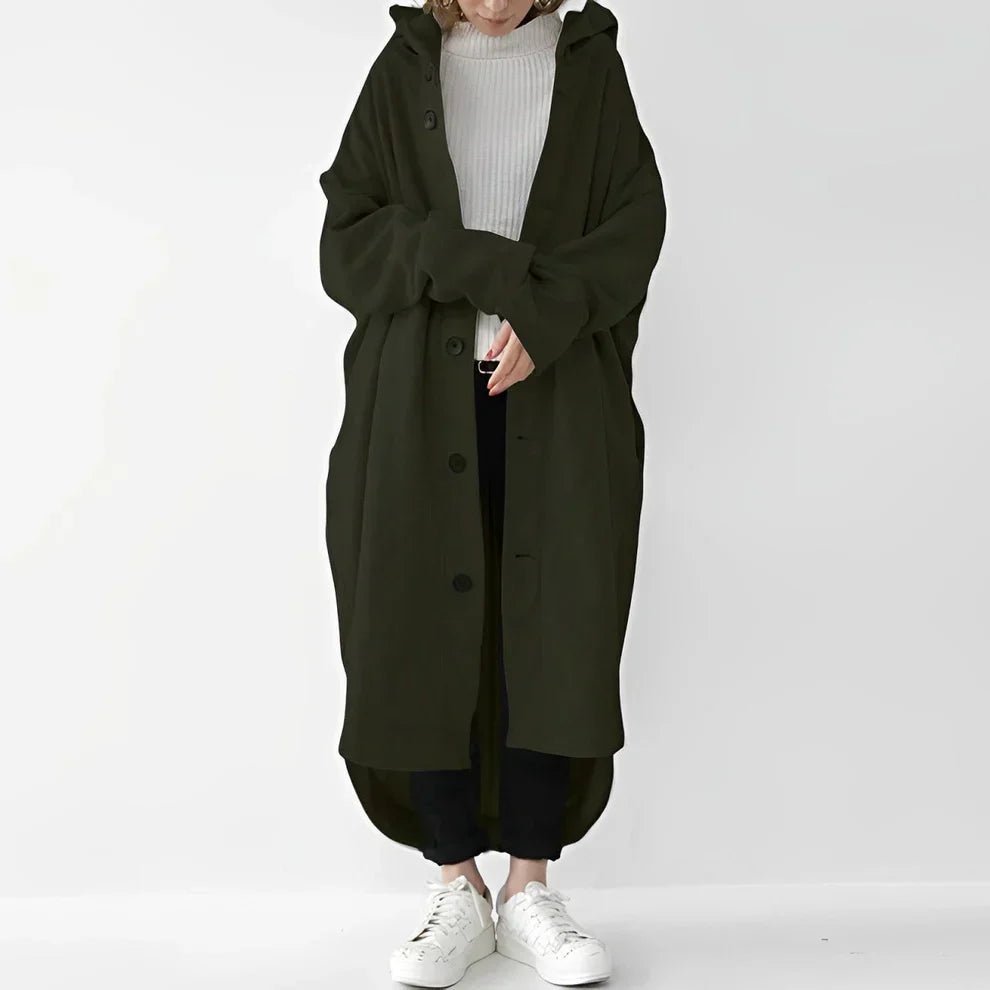 Langer Damen Trenchcoat Elegant