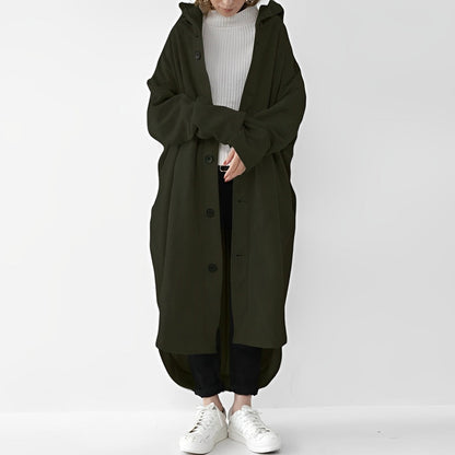 Praktischer Damen-Trenchcoat Lang