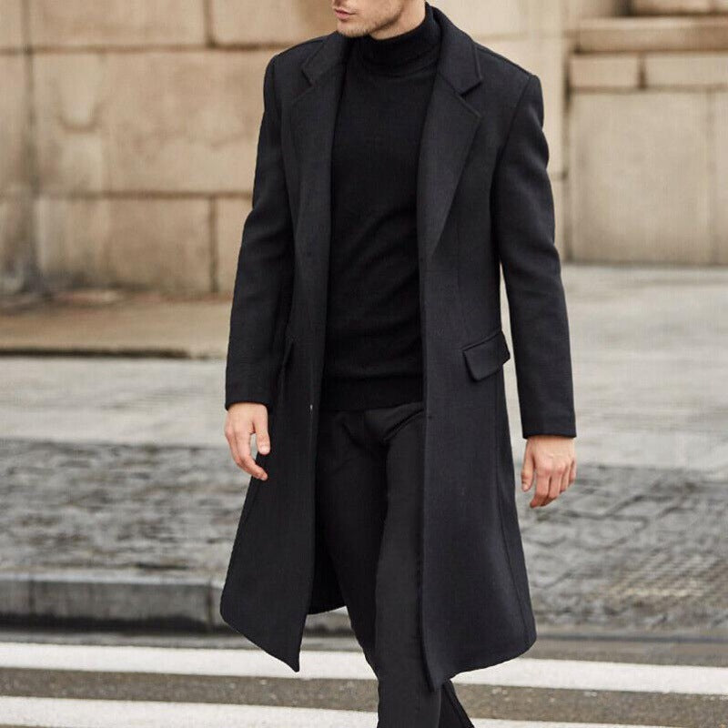 Herren Wintermantel Elegant Matteo - IdealeKleiden