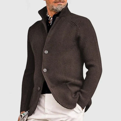 Herren Strickjacke Klassisch Elegent