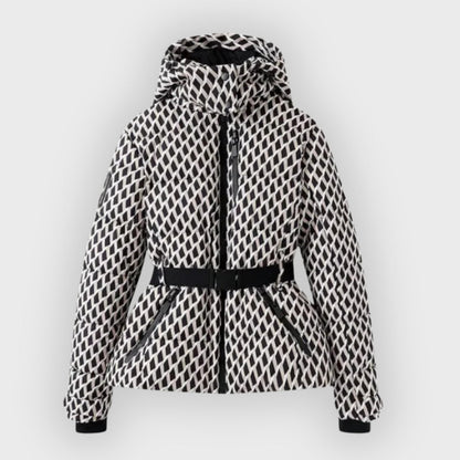 Damen Pufferjacke Mit Gürtel Stylisch