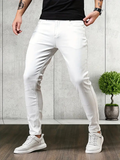 Cooler Frühling Jeans Trendy Männerhose