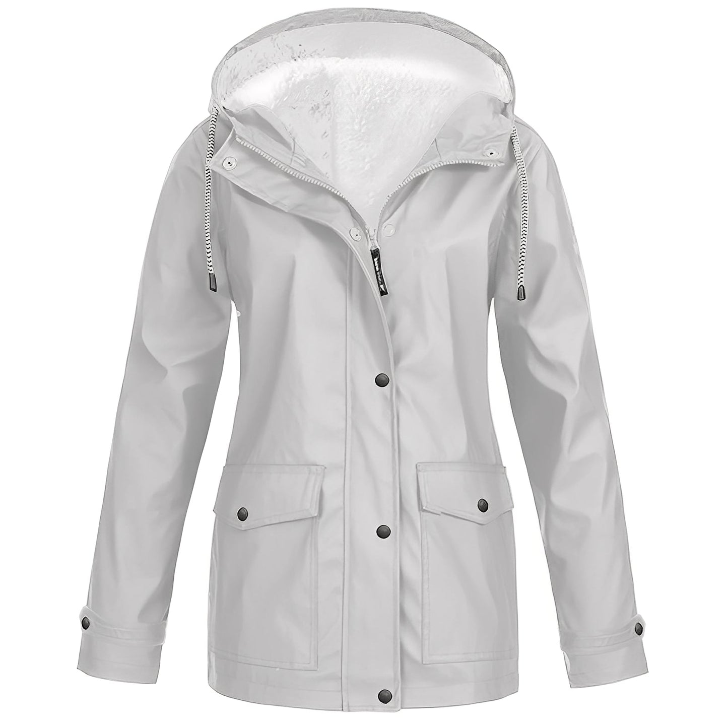 Wasserdichte Damenjacke Fleece Isoliert
