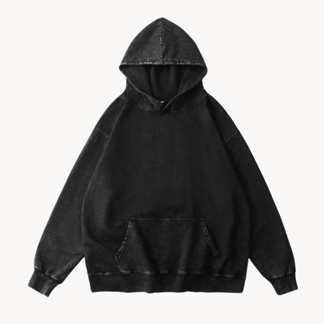 Herren Hoodie Vintage Fleece Komfort Sweatshirt