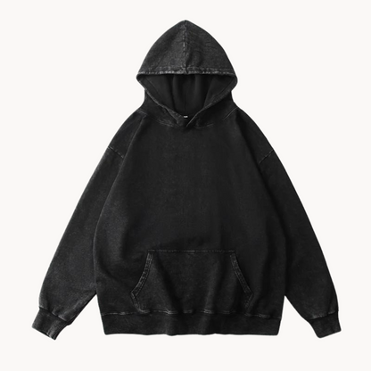 Herren Hoodie Vintage Fleece Komfort Sweatshirt