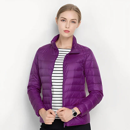 Damen Steppjacke Slim Fit Warm