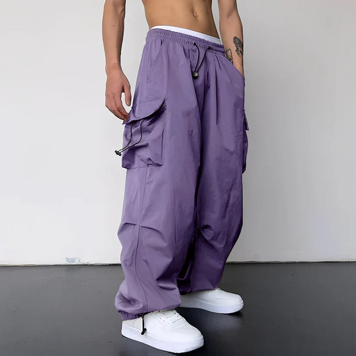 Moderne Herren Cargohose Bequem Freizeit