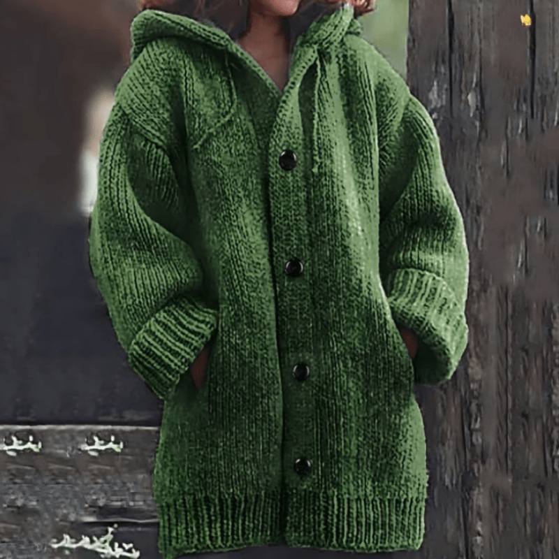 Damen Strickjacke Weich und Warm